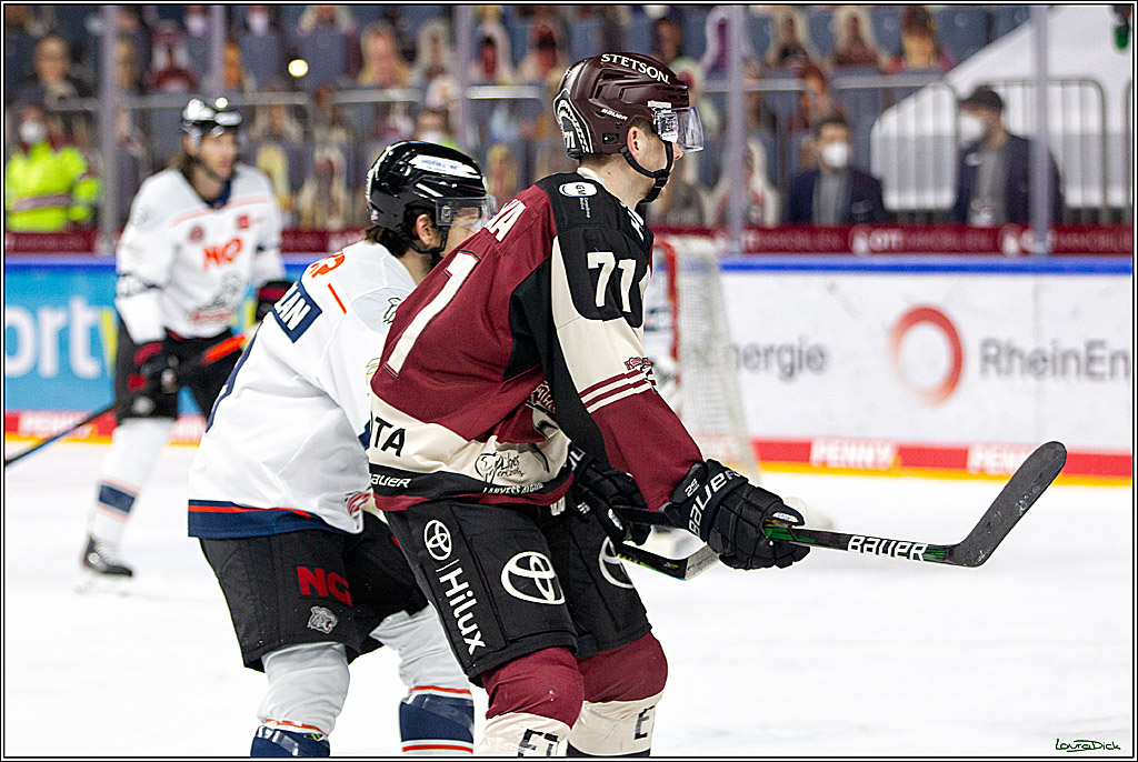 PENNY DEL;  Koelner Haie - Nuernberger Ice Tigers; Koeln, 25.03.2021